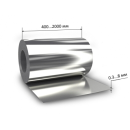 РУЛОН Н/Ж 430/12Х17 0,5 * 25*coil BA РУЛОН Н/Ж 430/12Х17 0,5 * 25*coil BA