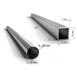 ТРУБА ПРОФІЛЬНА 180G Н/Ж 201 1 * 40 * 40 6000 17455 ТРУБА ПРОФІЛЬНА 180G Н/Ж 201 1 * 40 * 40 6000 17455